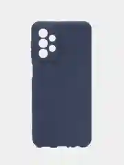 Темно-синий чехол Samsung Galaxy A23 4G (Самсунг Галакси А23 4G) силиконовый, матовый
