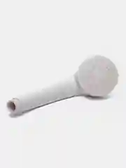 Белый лейка для душа Potato, монопластик, диаметр 65 mm, 1 режим
