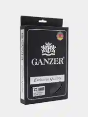 Шланг для душа Ganzer Black Strong с защитой от перекручивания, черный
