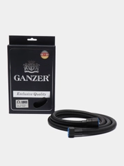 Шланг для душа Ganzer Black Strong с защитой от перекручивания, черный