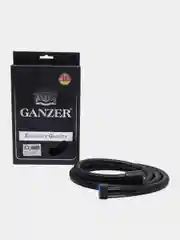 Шланг для душа Ganzer Black Strong с защитой от перекручивания, черный