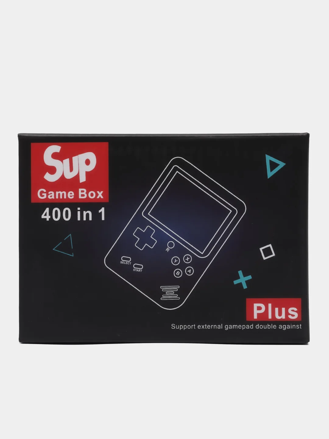 Синий портативная игровая приставка Sup game Plus, 400 в 1, с джойстиком, карманный геймпад