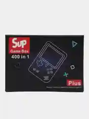 Черный портативная игровая приставка Sup game Plus, 400 в 1, с джойстиком, карманный геймпад