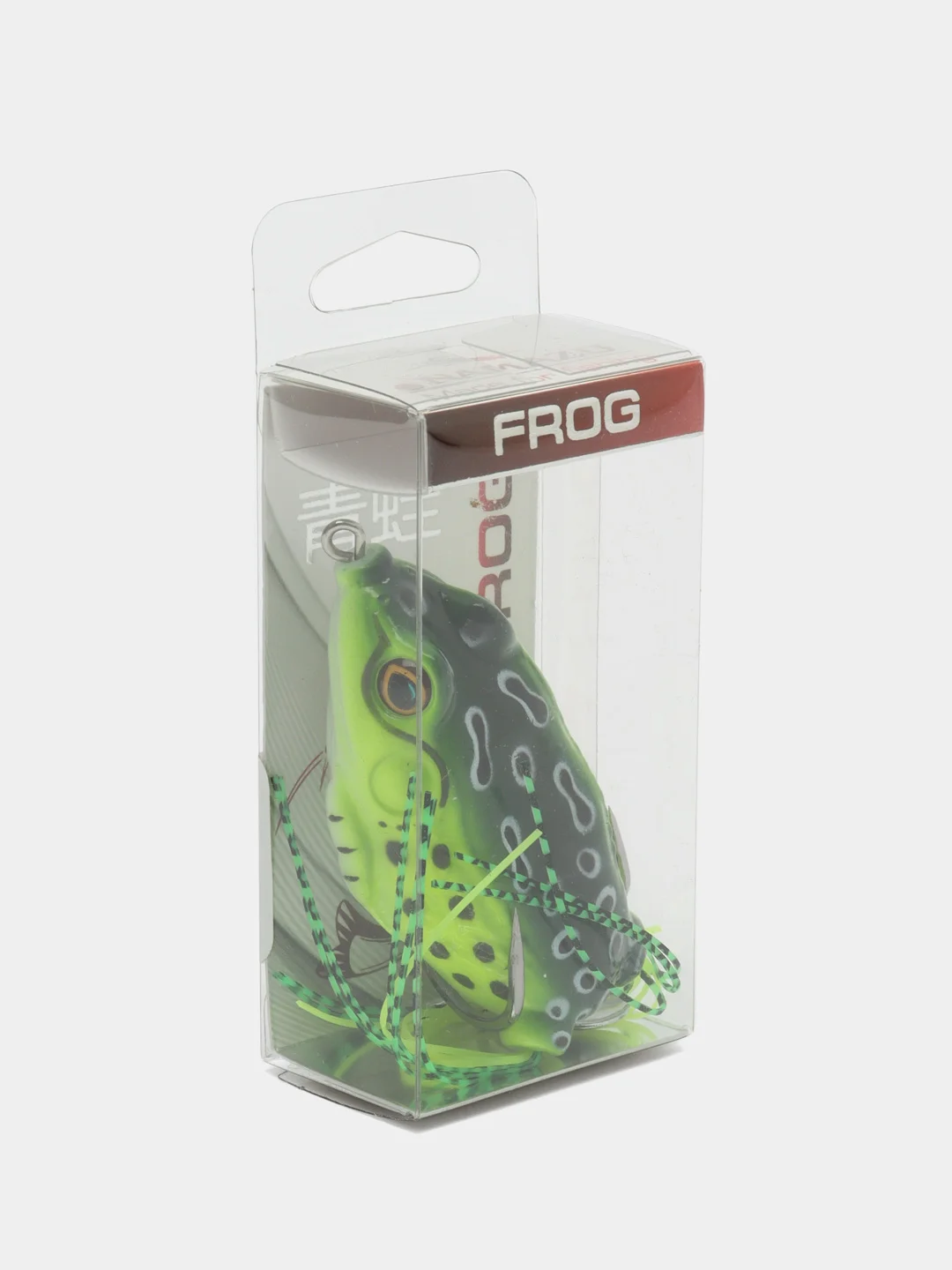 Лесной зеленый лягушка-незацепляйка Namazu Frog