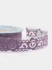 Аметистовый клейкая декоративная ажурная лента, 1,5 см х 1 м