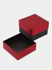 Красный подарочная коробка "Квадрат"