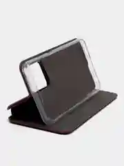 Бордовый чехол-книжка для Realme C35