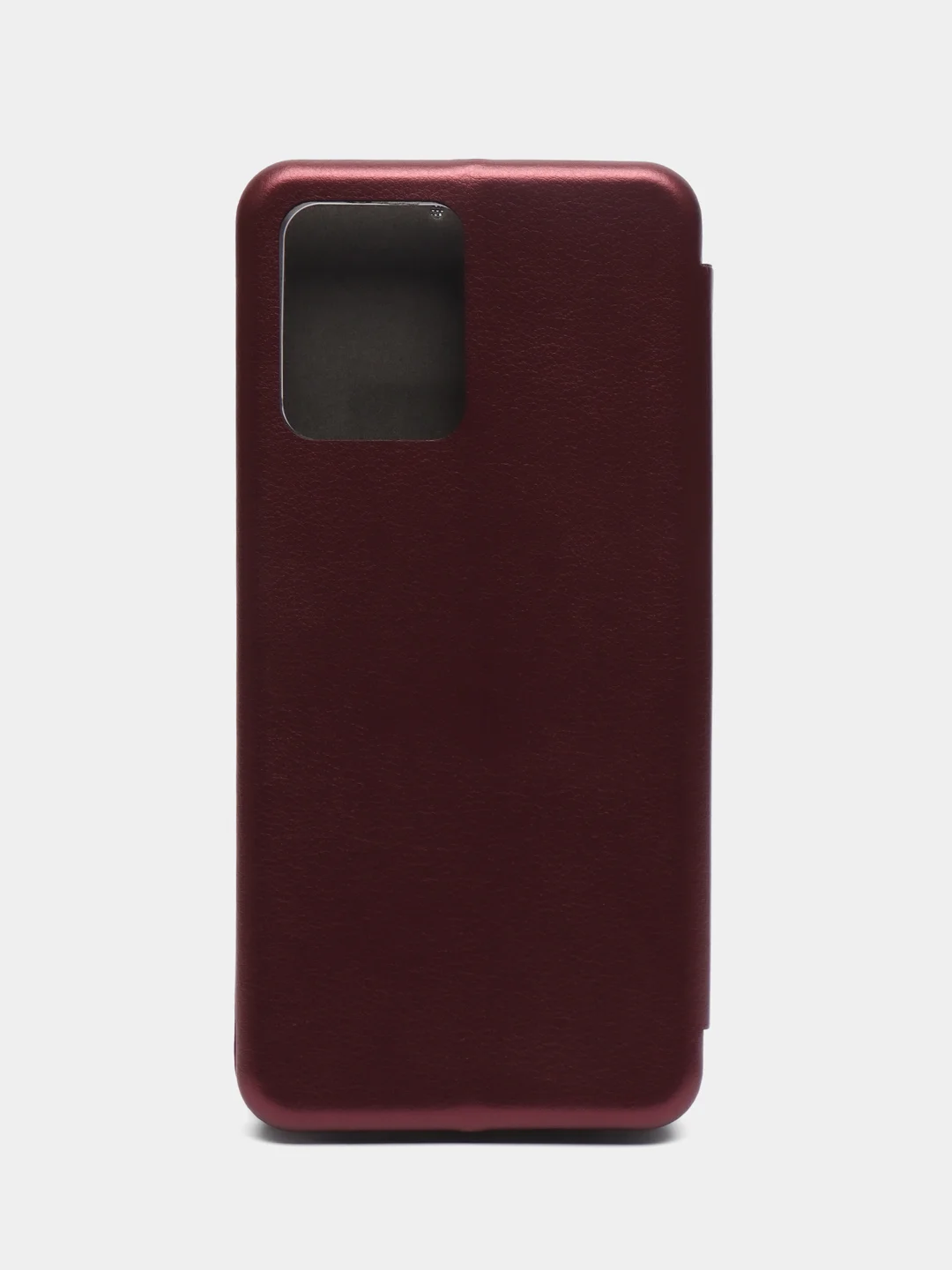 Бордовый чехол-книжка для Realme C35