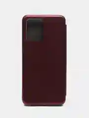 Бордовый чехол-книжка для Realme C35