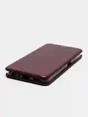 Бордовый чехол-книжка для Realme C35