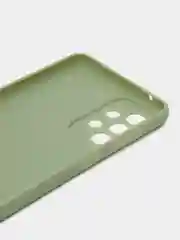 Лесной зеленый чехол для Samsung Galaxy A73 5G (Самсунг Галакси А73 5G) силиконовый, матовый