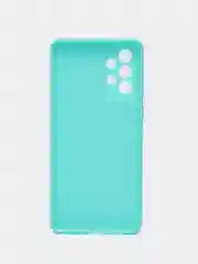 Бирюзовый чехол для Samsung Galaxy A73 5G (Самсунг Галакси А73 5G) силиконовый, матовый