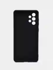 Черный чехол для Samsung Galaxy A73 5G (Самсунг Галакси А73 5G) силиконовый, матовый