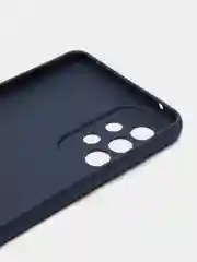Темно-синий чехол для Samsung Galaxy A73 5G (Самсунг Галакси А73 5G) силиконовый, матовый