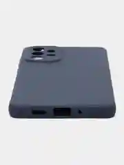 Темно-синий чехол для Samsung Galaxy A73 5G (Самсунг Галакси А73 5G) силиконовый, матовый