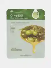 Оливковый тканевая маска для лица , увлажняющая