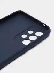 Темно-синий чехол Samsung Galaxy A33 5G, прозрачный, силиконовый, цветной