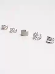 Серьги на Новый год, каффы набор