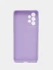 Сиреневый чехол Samsung Galaxy A33 5G, прозрачный, силиконовый, цветной