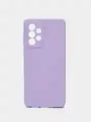 Сиреневый чехол Samsung Galaxy A33 5G, прозрачный, силиконовый, цветной