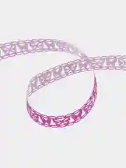Фуксия клейкая декоративная ажурная лента, 1,5 см х 1 м