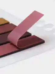 Лимонный цветной самоклеящийся блок, с линейкой, 10 цветов, 1,2 х 4,5 см