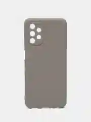 Серый чехол Samsung Galaxy A13 4G силиконовый, матовый