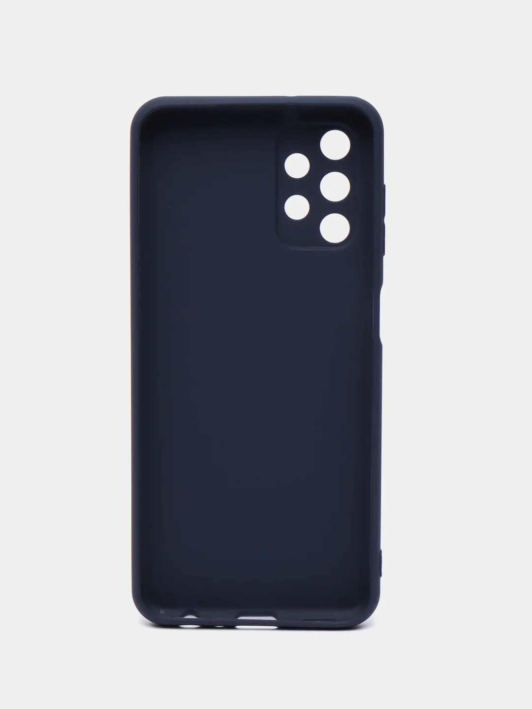 Темно-синий чехол Samsung Galaxy A13 4G силиконовый, матовый