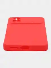 Красный чехол для Xiaomi Poco X4 Pro 5G силиконовый, матовый (Поко Х4 Про 5G)