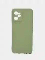 Лесной зеленый чехол для Realme C35 (Реалми С35), силиконовый, матовый