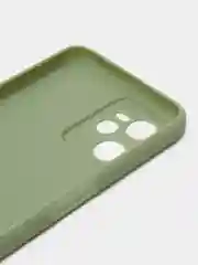 Лесной зеленый чехол для Realme C35 (Реалми С35), силиконовый, матовый
