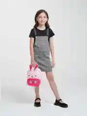Розовый рюкзак детский в виде плюшевой игрушки, на возраст 2-5 лет