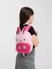 Розовый рюкзак детский в виде плюшевой игрушки, на возраст 2-5 лет