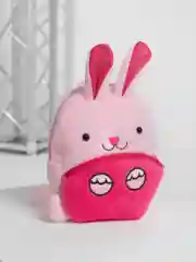 Розовый рюкзак детский в виде плюшевой игрушки, на возраст 2-5 лет