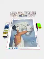 Алмазная мозаика "Девушка ", 30 х 40 см, без подрамника