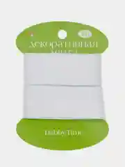Белый декоративная лента, атласная, 3 м