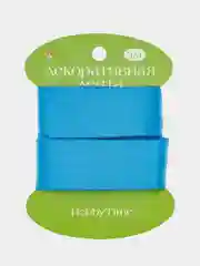 Индиго декоративная лента, атласная, 3 м
