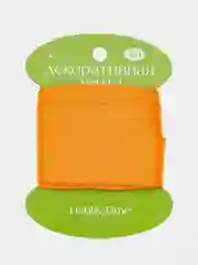 Оранжевый декоративная лента, атласная, 3 м