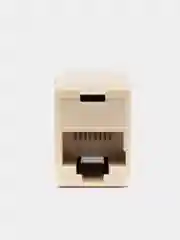 Переходник RJ45 для соединения патч-кордов, соединитель кабеля интернет проходной адаптер
