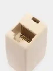 Переходник RJ45 для соединения патч-кордов, соединитель кабеля интернет проходной адаптер