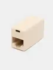 Переходник RJ45 для соединения патч-кордов, соединитель кабеля интернет проходной адаптер