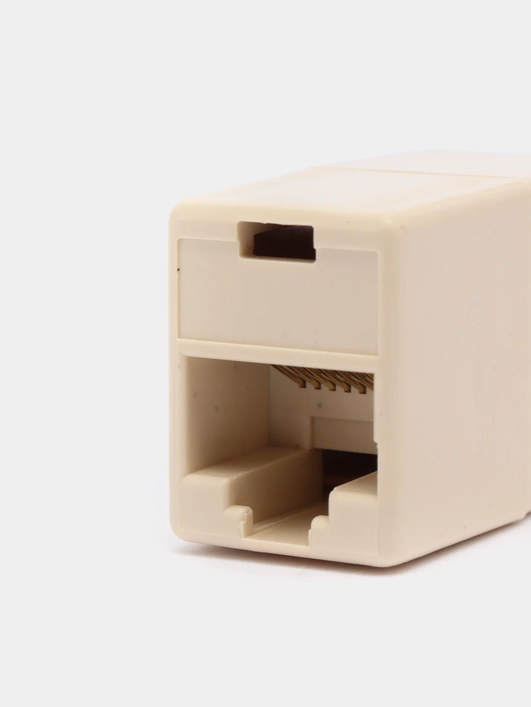 Переходник RJ45 для соединения патч-кордов, соединитель кабеля интернет проходной адаптер