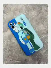 Голубой чехол Kaws для iPhone 12 Pro Max