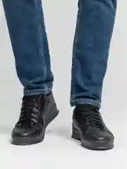 Черный кроссовки мужские
