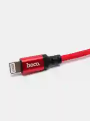Красный кабель Hoco X14, 2 m, в оплетке