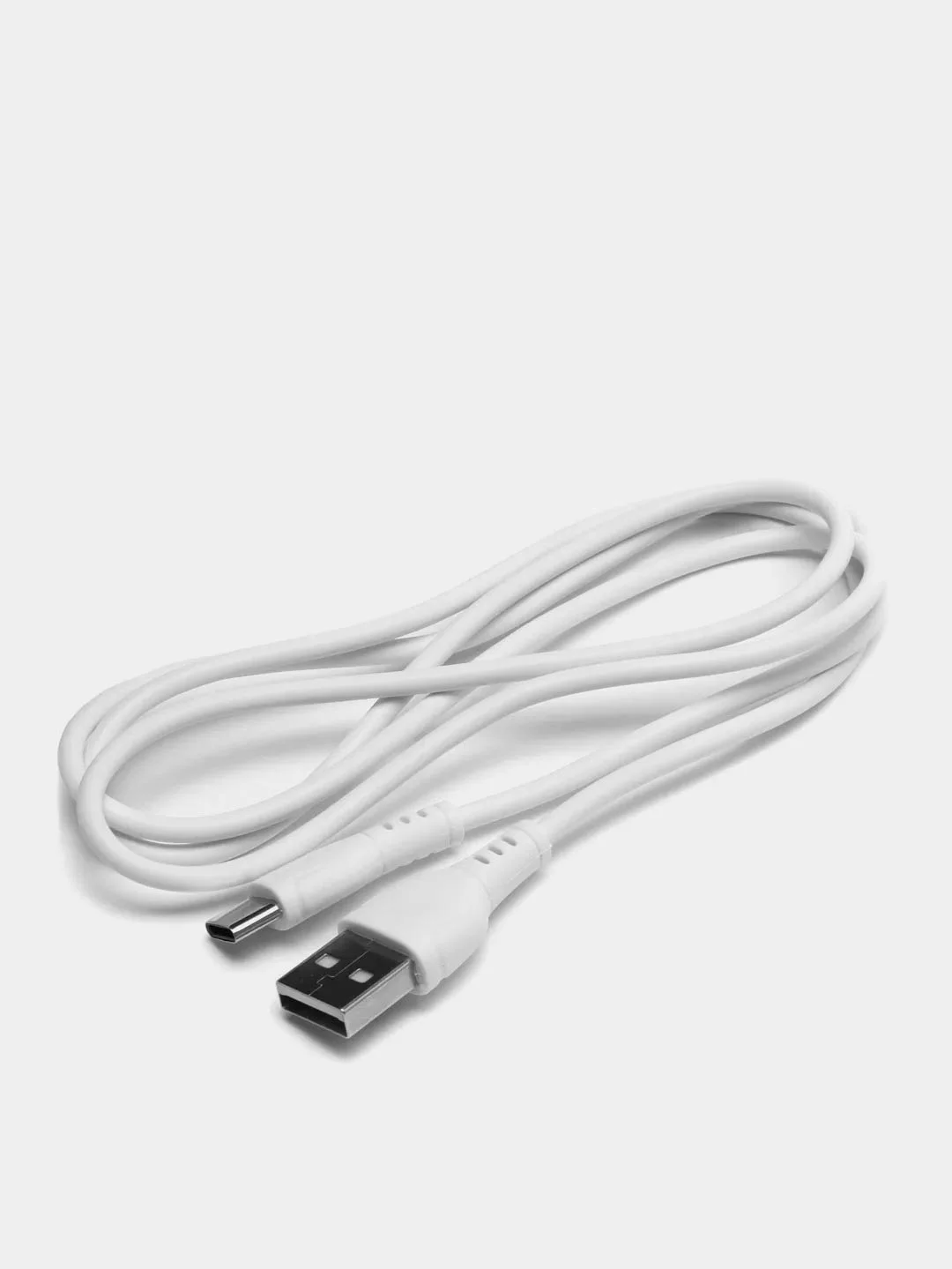 Белый кабель Borofone BX51 силиконовый, 1 м