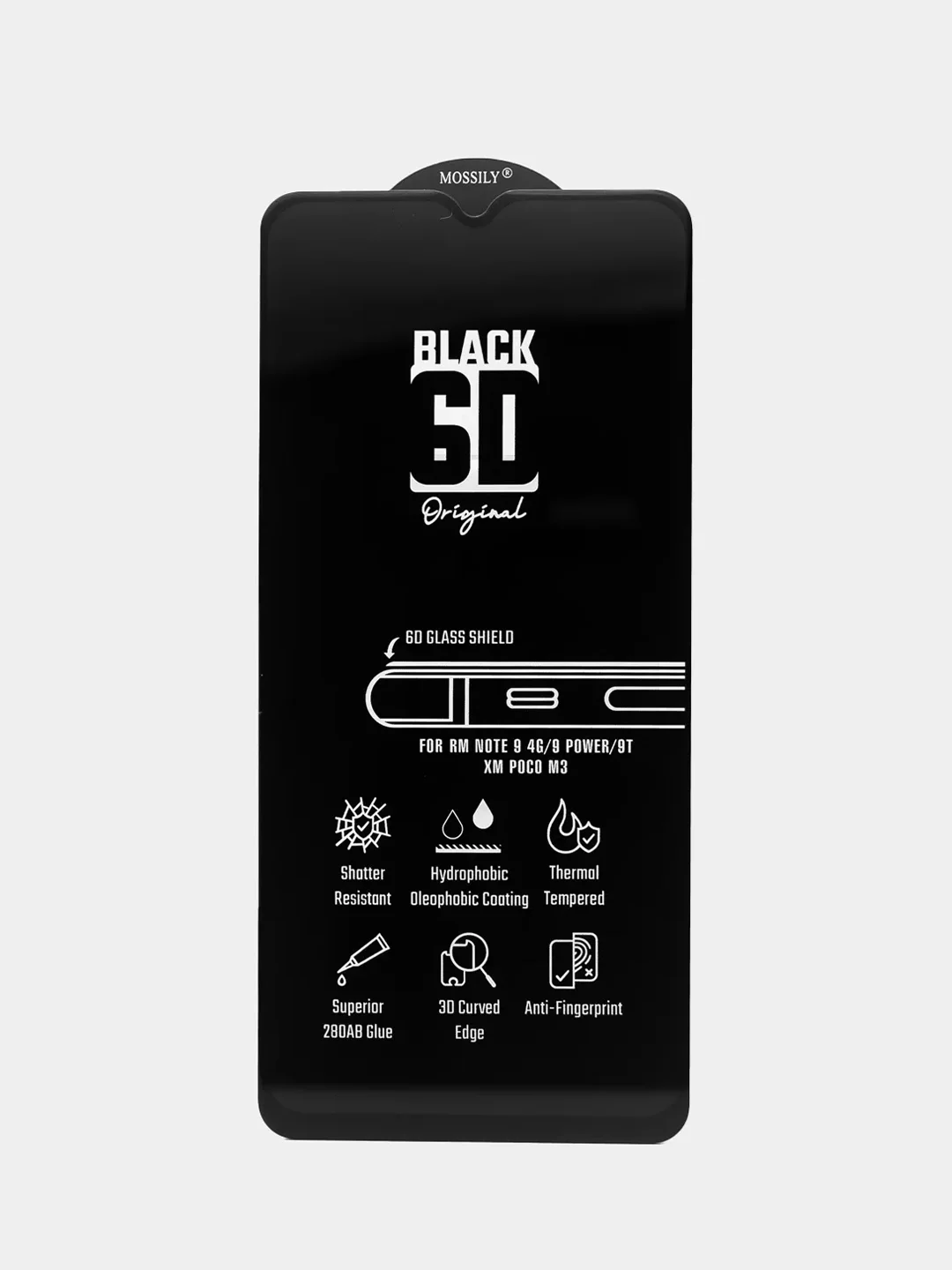 Cтекло Xiaomi Redmi Note 11/Note 11 Pro/Poco M3/Poco M3 Pro/Poco X4 Pro Mossily 6D