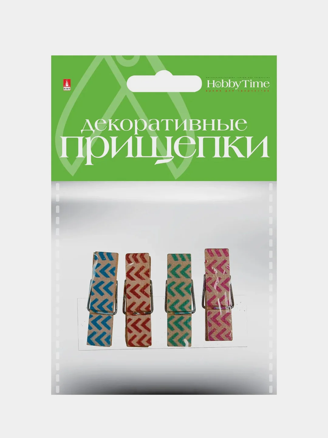Красный декоративные прищепки, набор, 9 видов