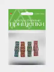 Красный декоративные прищепки, набор, 9 видов