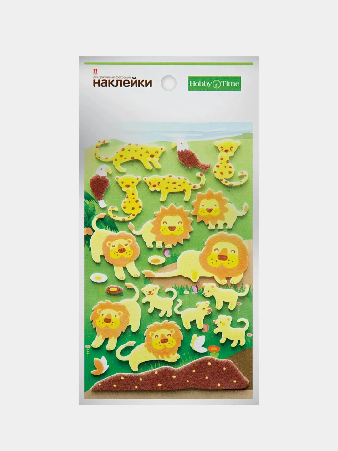 Коричневый наклейки фетровые